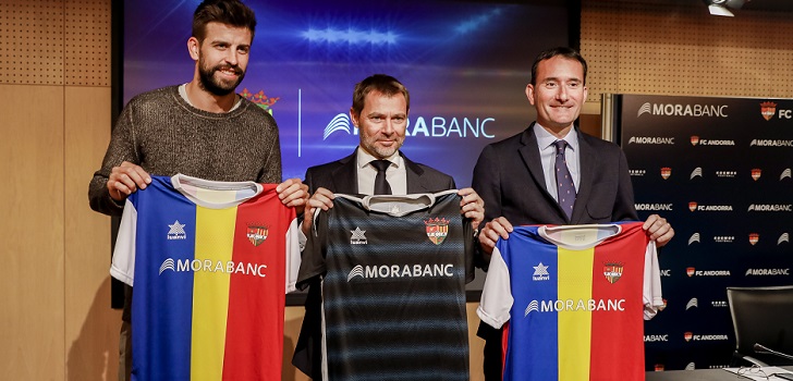 Piqué logra el patrocinio de MoraBanc para el FC Andorra